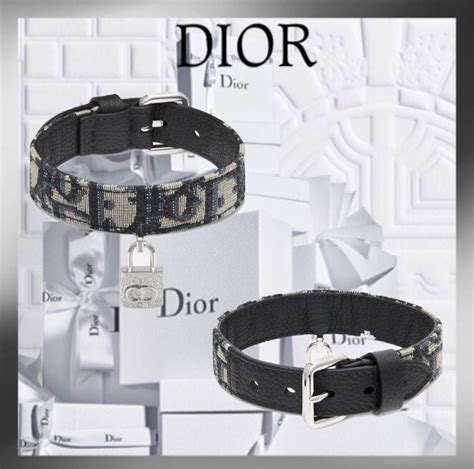 pet collar dior|designer dog collar brands.